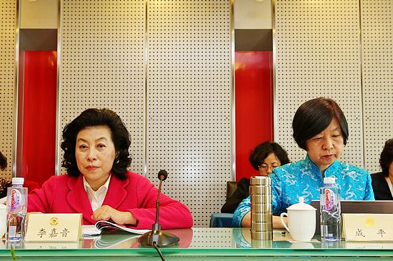 中华全国妇女联合会女委员讨论政府工作报告_