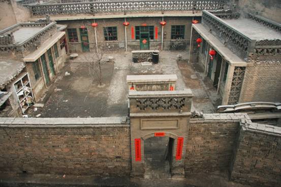 今日中国-- 晋商建筑的老门楼