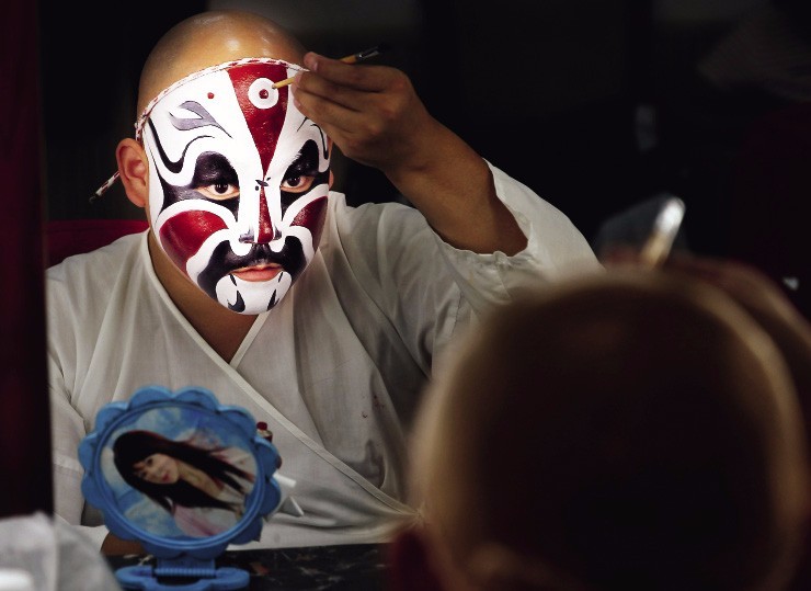 Peking Opera Facial Makeup: The Art of Face Painting