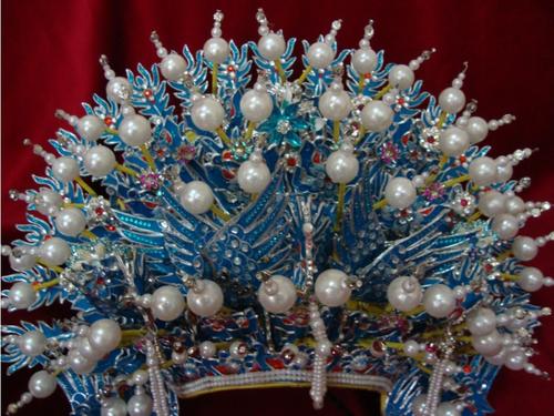 Details about   Handmade Crown Hat Peking Opera Costume Headdress Fancy Party Dress Cosplay Suit 