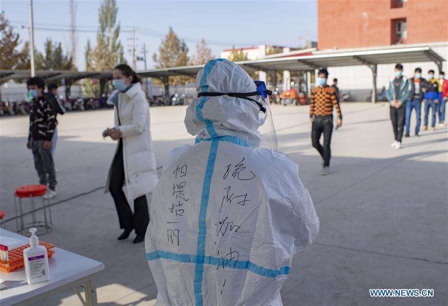 CHINA-XINJIANG-KASHGAR-NUCLEIC ACID TESTING (CN)