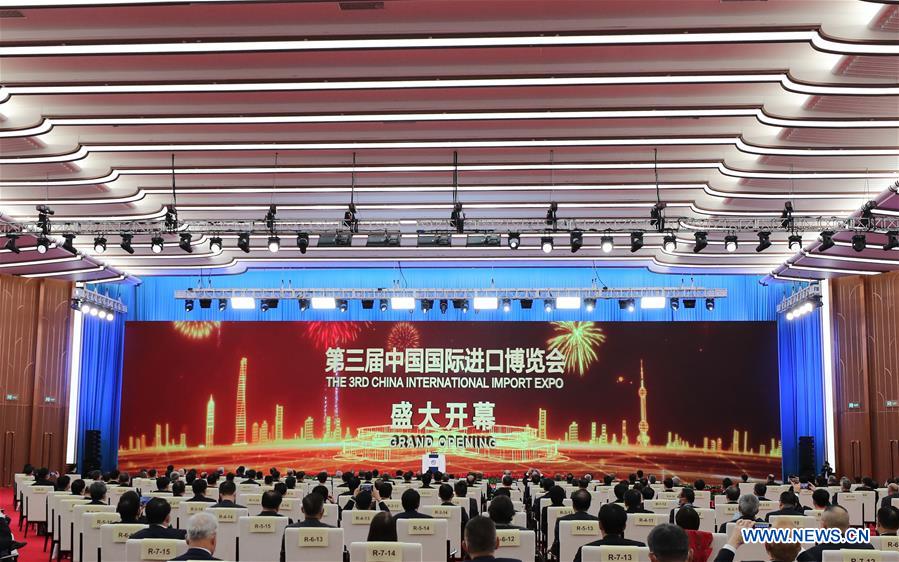 CHINA-SHANGHAI-CIIE-OPENING CEREMONY (CN)