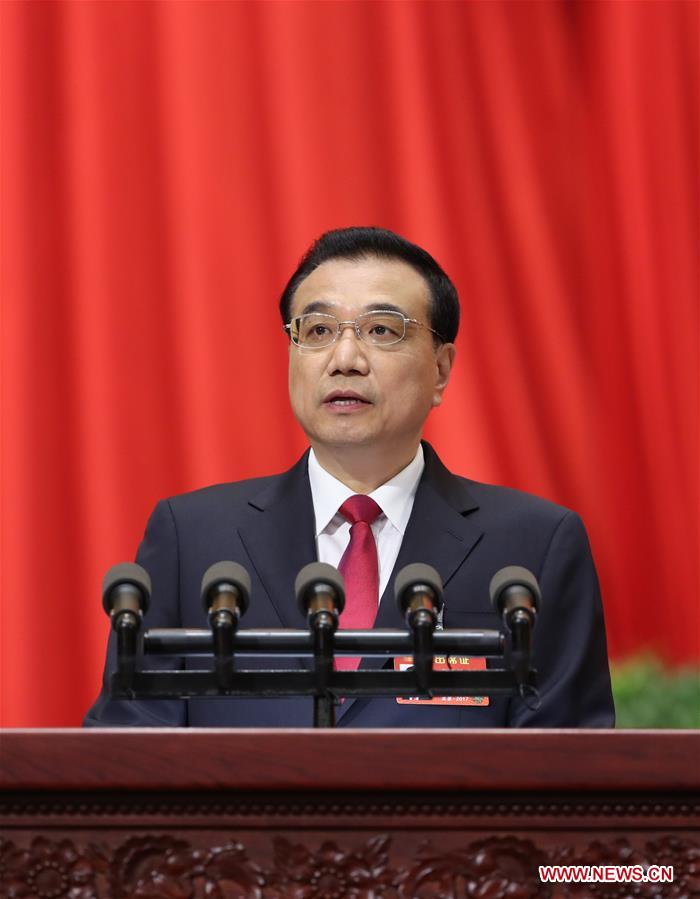 (TWO SESSIONS)CHINA-BEIJING-LI KEQIANG-NPC-OPENING (CN)