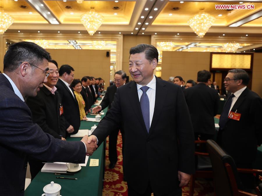 (TWO SESSIONS)CHINA-BEIJING-XI JINPING-CPPCC-PANEL DISCUSSION (CN)