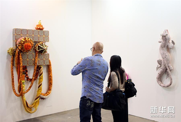 Ouverture de l'exposition Art Basel in Hong Kong 2015