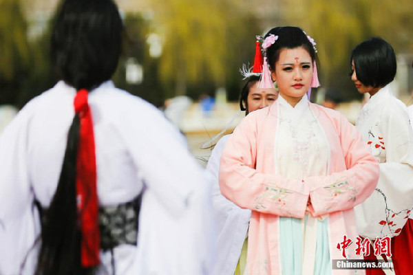 Le Festival de la fée des fleurs à Beijing