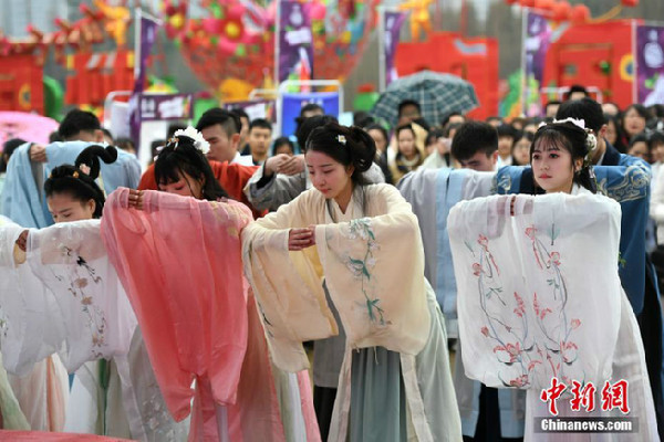 Le Festival de la fée des fleurs à Beijing