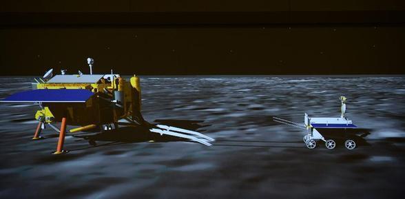Le rover lunaire chinois s&apos;est séparé du module d&apos;alunissage