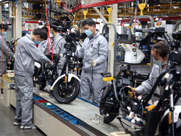 2020年4月24日,江苏省常州市一电动车